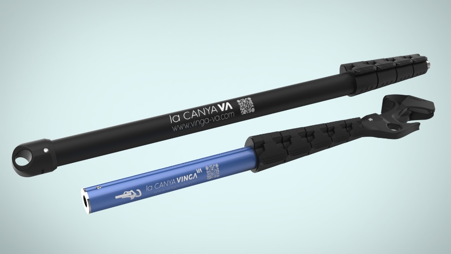 La Canya de Vinga Va: una nueva pértiga de escalada deportiva, ligera y modular