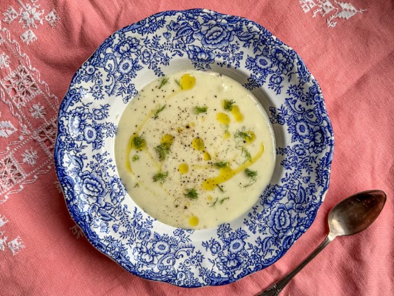Crema de hinojo y patata